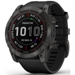 Купить Garmin Fenix 7x Sapphire Solar Carbon Gray DLC Titanium / Black Band Garmin Fenix 7x Sapphire Solar Carbon Gray DLC Titanium / Black Band