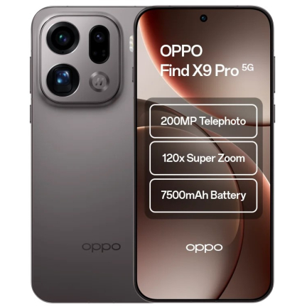 Oppo Find X9 Pro 16/1024GB Nano-SIM и eSIM Titanium Charcoal